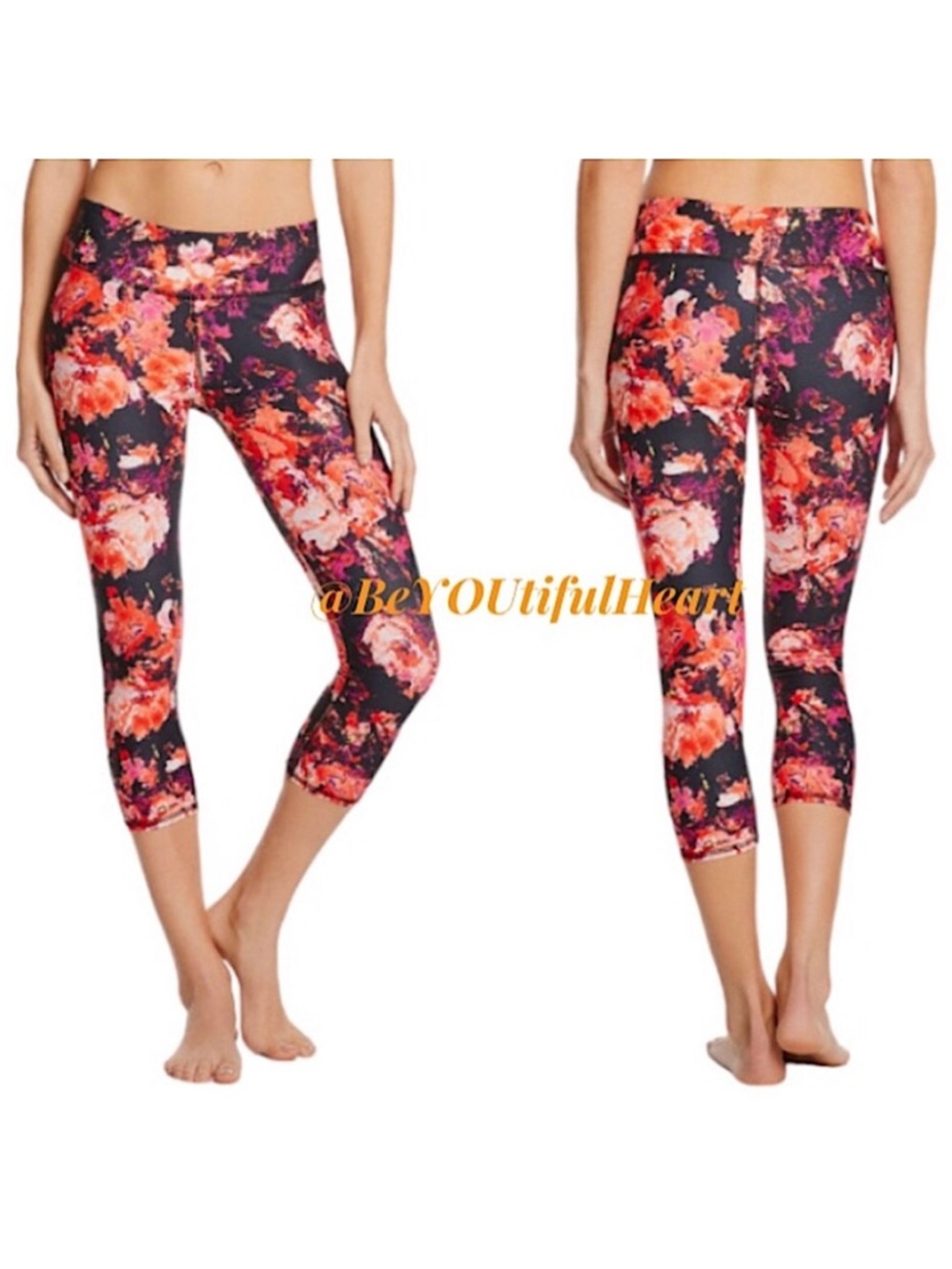 Fabletics Define PowerHold Mid-Rise Salar Capri Leggings in Impasto, Size Large